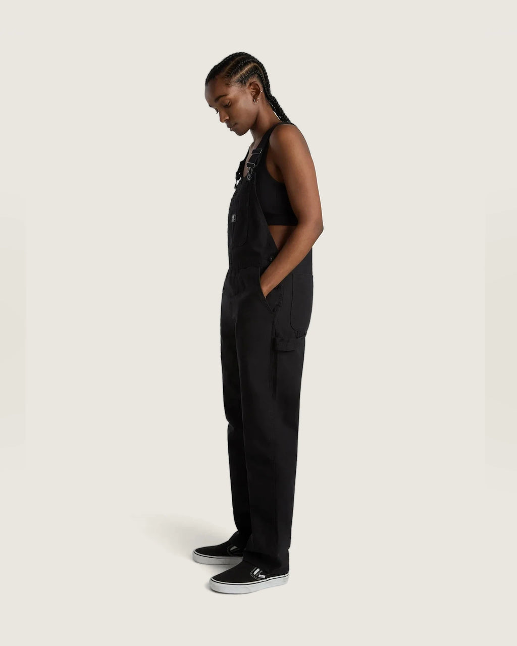 VANS WM Ground Work Overall Black kép 4