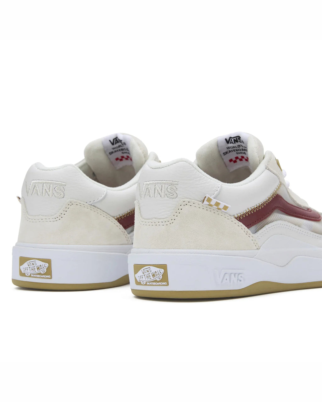 VANS Skate Wayvee LEATHER TAN/WHITE VN0A5JIATWH1 - 5
