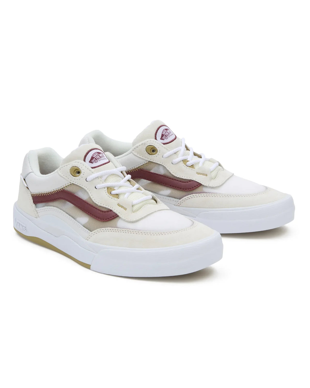 VANS Skate Wayvee LEATHER TAN/WHITE VN0A5JIATWH1 - 1