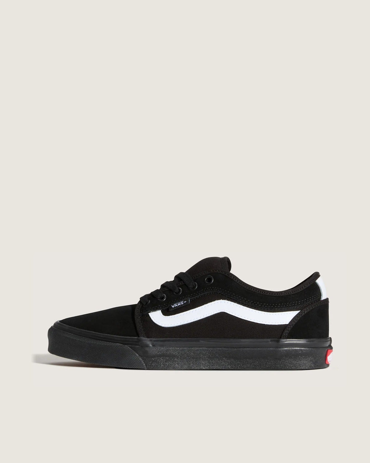 VANS MN Chukka Low Sidestripe BLACK/BLACK/WHITE - 1