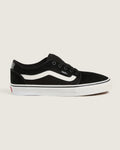 VANS Skate Chukka Low Sidestripe BLACK/WHITE Cipő kép 1