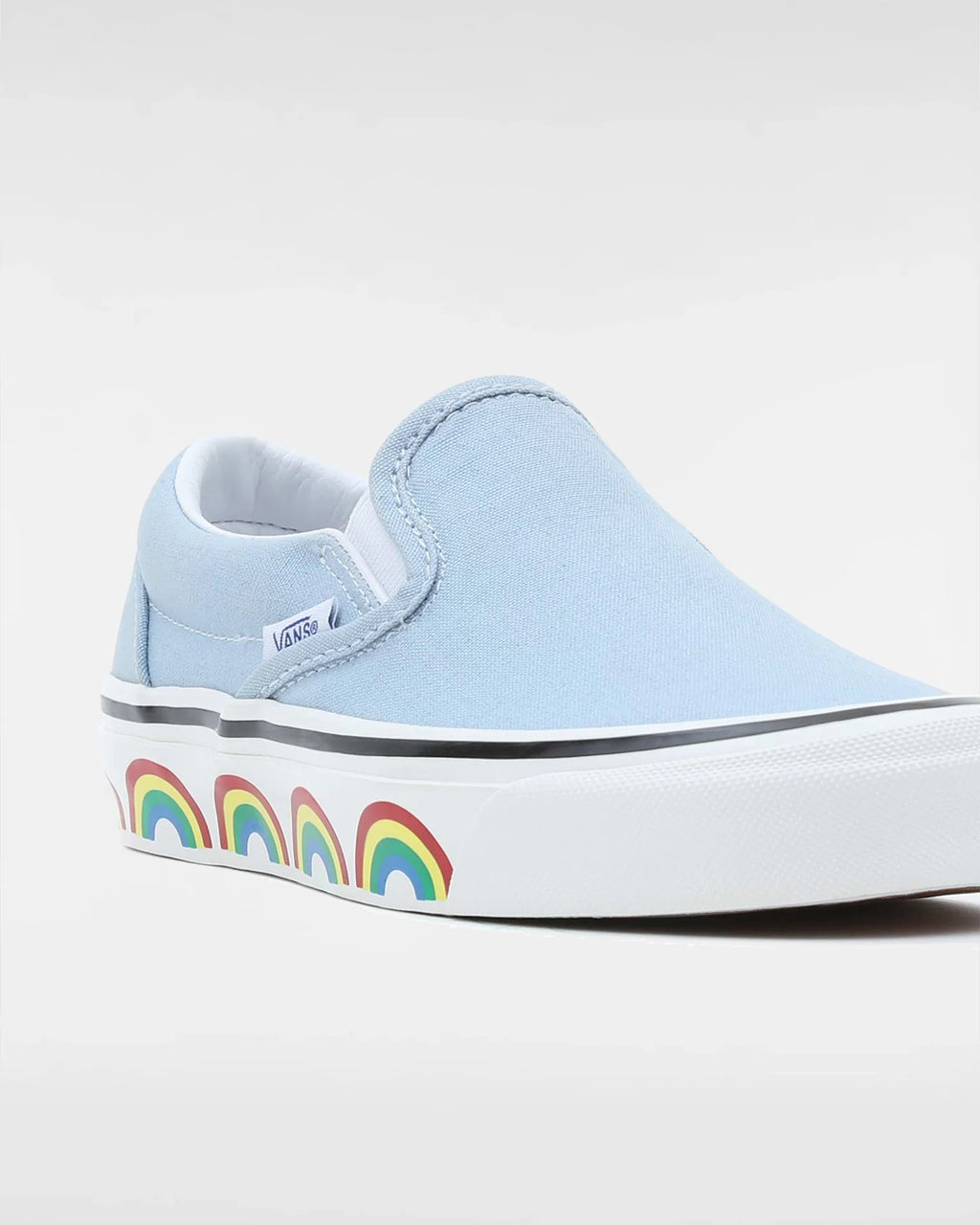 VANS Classic Slip-On 98 DX ANAHEIM FACTORY OG RAINBOW TAPE LIGHT BLUE kép 7