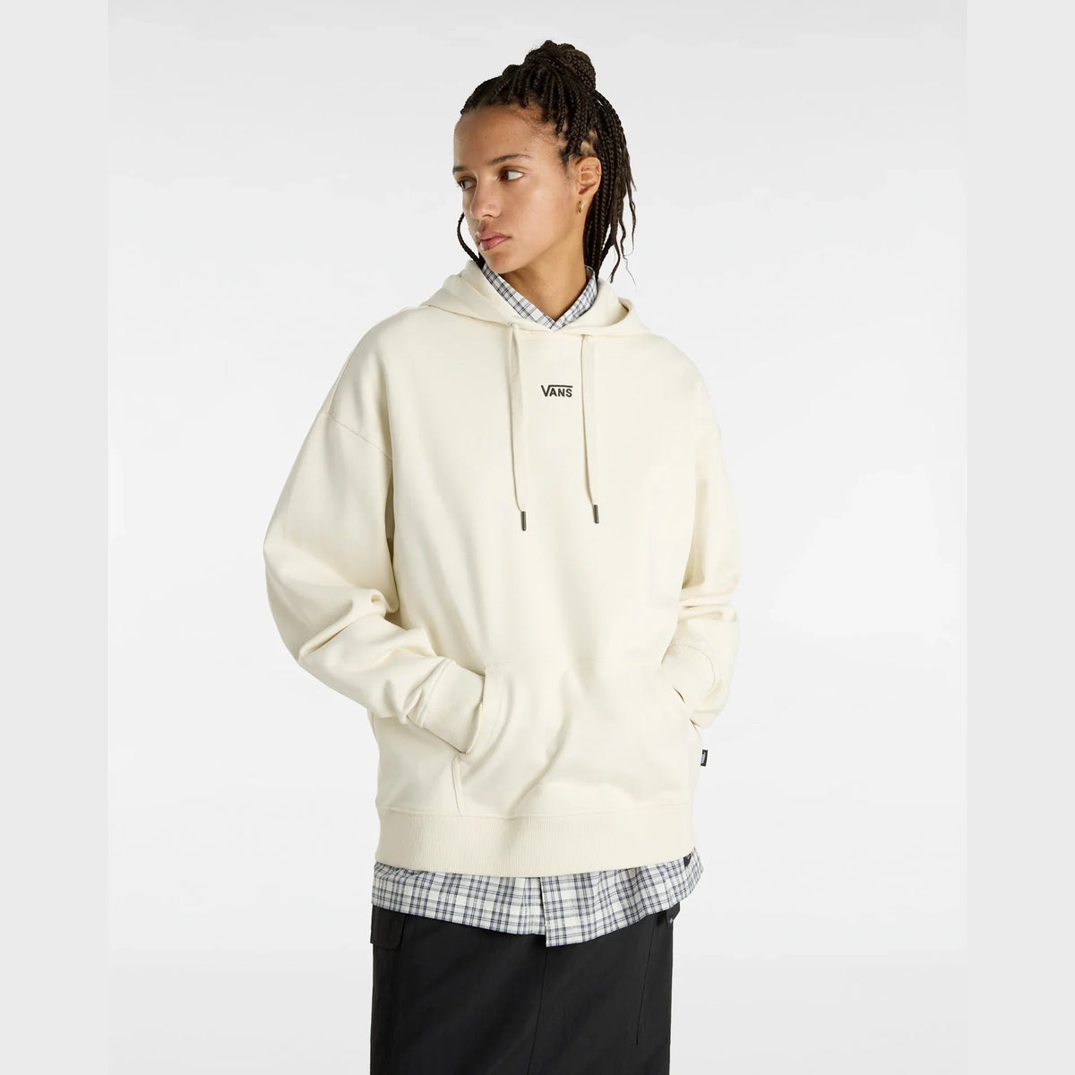 VANS FLYING V OS FT LS HOODIE FLYING V turtledove kép 3