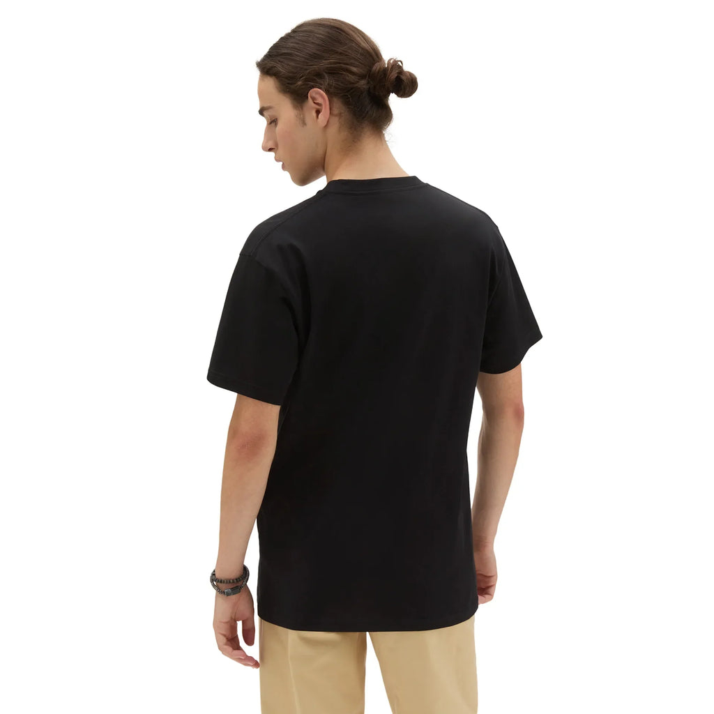 VANS LEFT CHEST LOGO II SS Black Póló kép 3